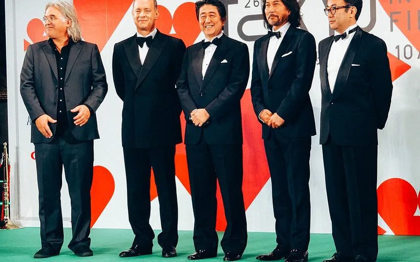 Directors and actors on the festival red carpet